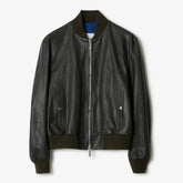 Men's Genuine Leather Bomber Jacket MZ01