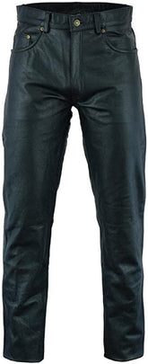 Men’s Slim Fit Genuine Lambskin Leather Pants MP35