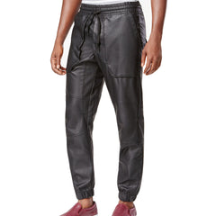 Men's Genuine Leather Jogger Pants MP19