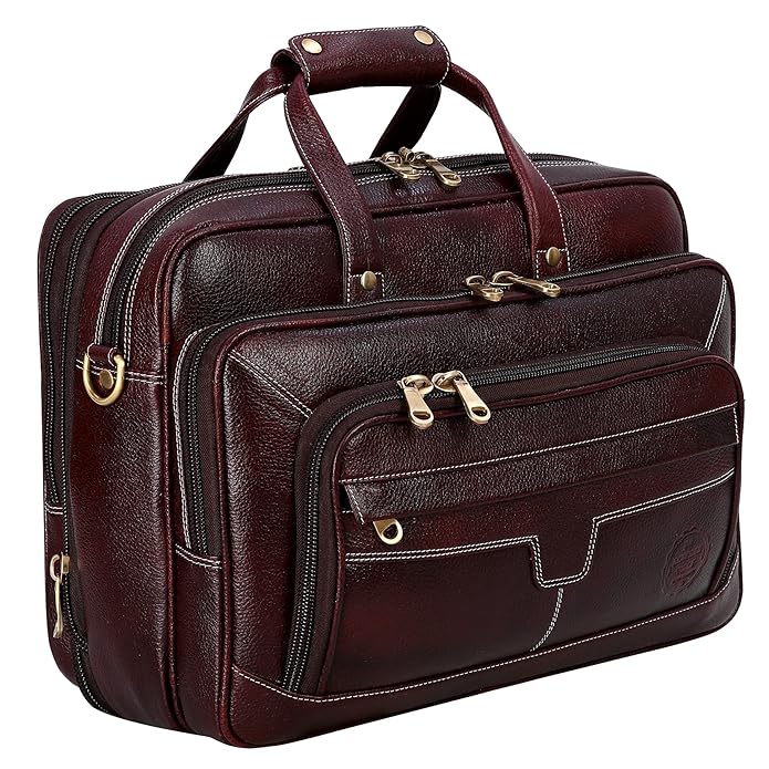 Premium Leather Office & Messenger Bag LB012