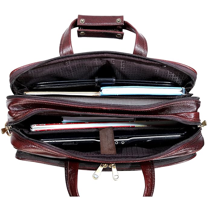 Premium Leather Office & Messenger Bag LB016