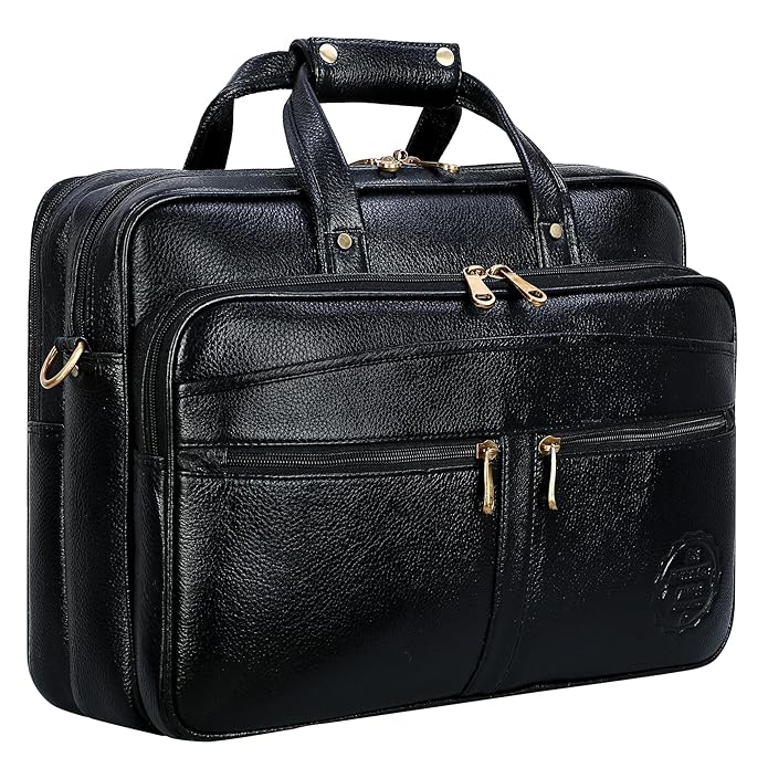 Premium Leather Office & Messenger Bag LB016