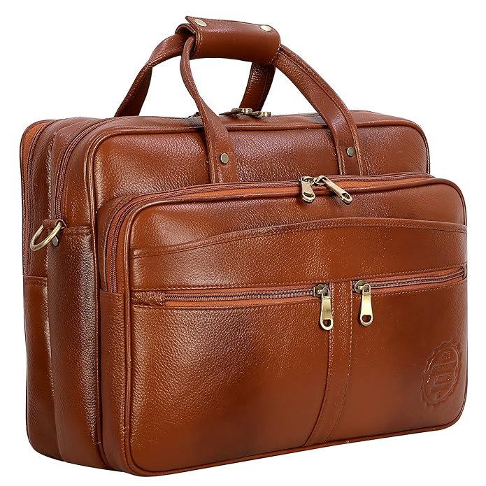 Premium Leather Office & Messenger Bag LB016