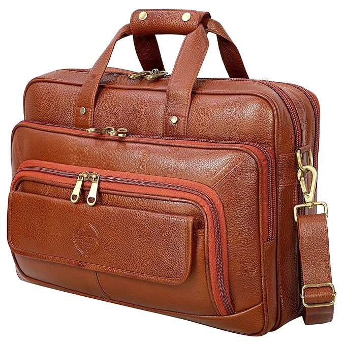 Premium Leather Office & Messenger Bag LB017