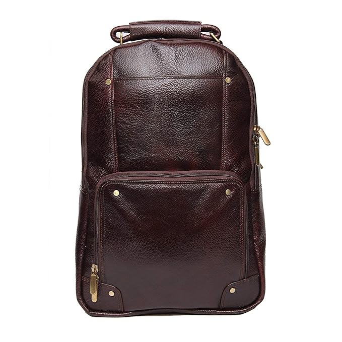 Genuine Leather Backpack for Business and Travel BP03