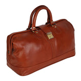 Full Grain Genuine Leather Classic Duffle Bag DB02
