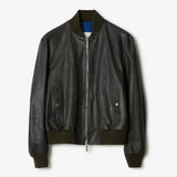 Men's Genuine Leather Bomber Jacket MZ01