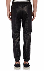 Men's Genuine Leather Jogger Pants MP23