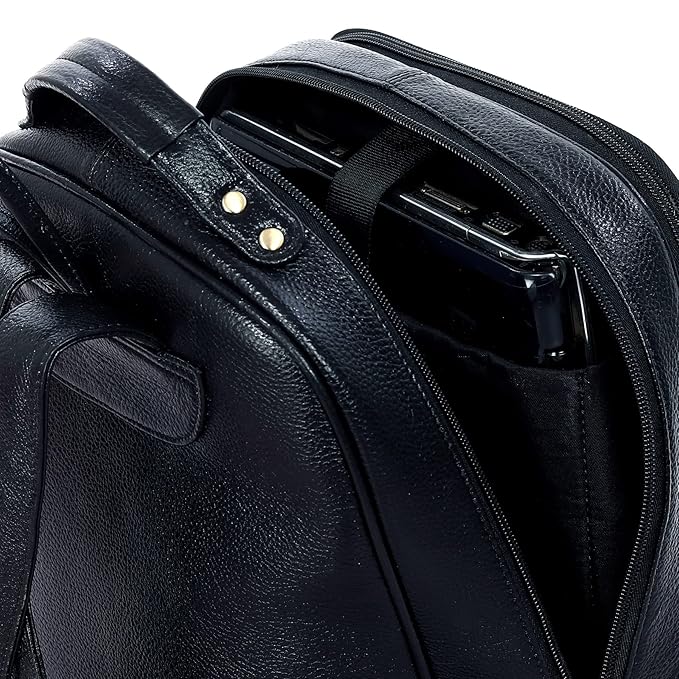 Genuine Leather Backpack for Business and Travel BP04