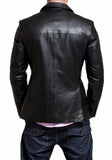 Men's TWO BUTTON Stylish Leather Blazer TB012 - Travel Hide