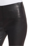 Chic Women's Black Leather Skinny Pants WP02