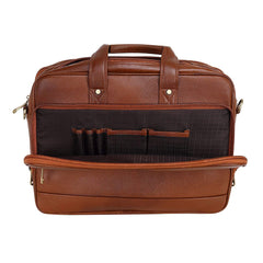 Premium Leather Office & Messenger Bag LB006 - Travel Hide