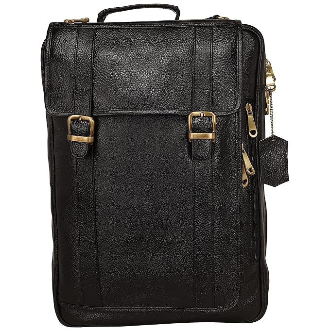 Genuine Leather Backpack for Business and Travel BP05