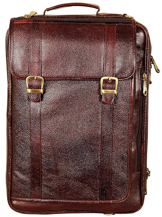 Genuine Leather Backpack for Business and Travel BP05