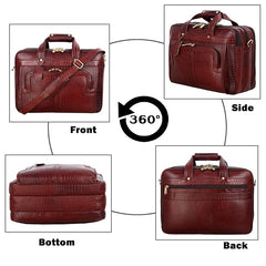 Premium Leather Office & Messenger Bag LB001 - Travel Hide