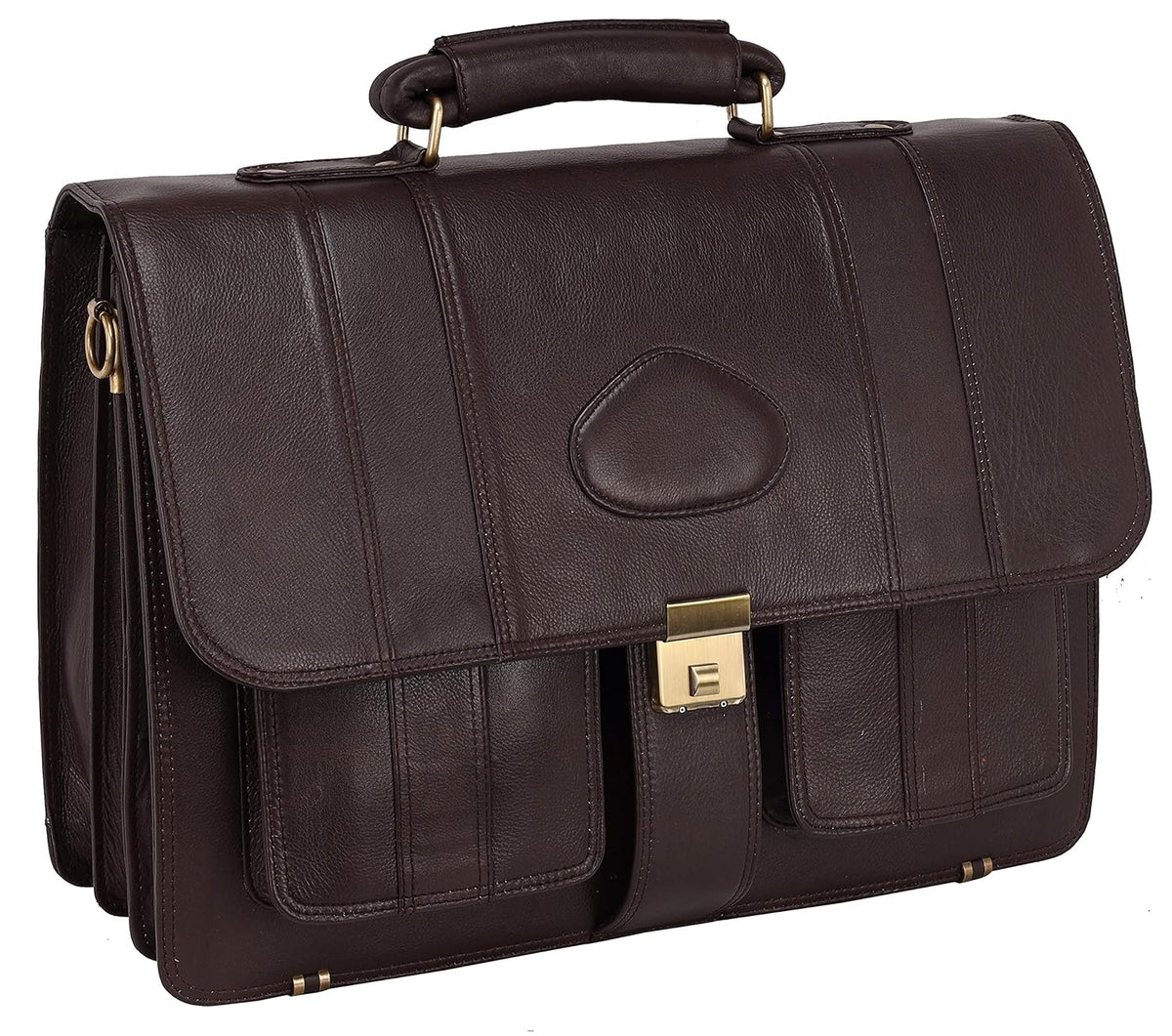 Premium Leather Office & Messenger Bag LB007 - Travel Hide