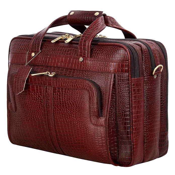 Premium Leather Office & Messenger Bag LB001 - Travel Hide