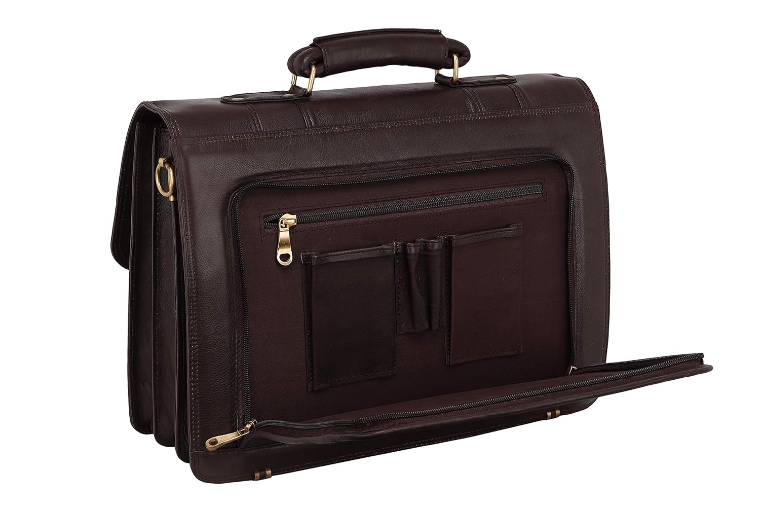 Premium Leather Office & Messenger Bag LB007 - Travel Hide