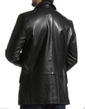 Men's TWO BUTTON Leather Blazer TB009 - Travel Hide