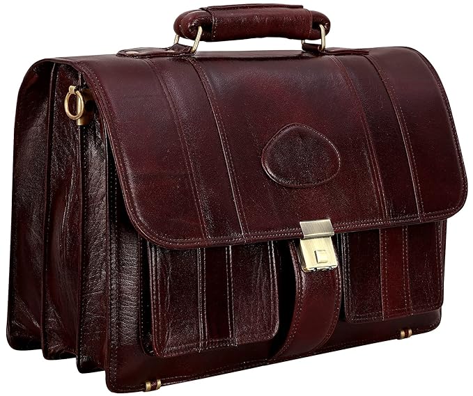 Premium Leather Office & Messenger Bag LB007 - Travel Hide