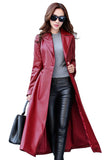 Women's Leather Trench Coat TC01 - Travel Hide