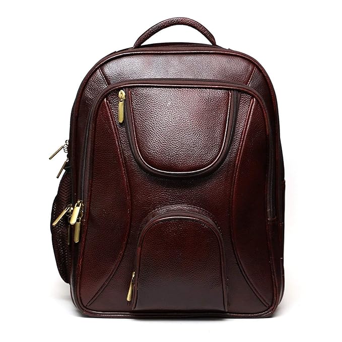 Genuine Leather Backpack for Business and Travel BP01