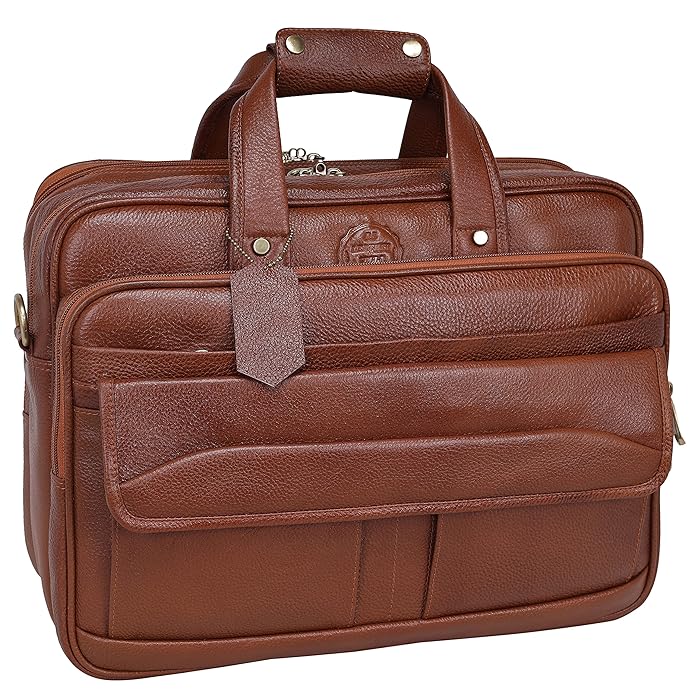 Premium Leather Office & Messenger Bag LB009 - Travel Hide