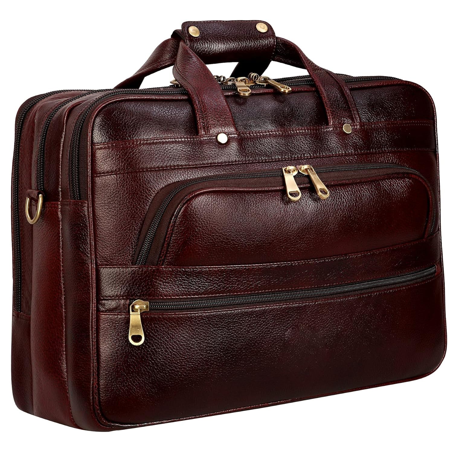 Premium Leather Office & Messenger Bag LB010 - Travel Hide