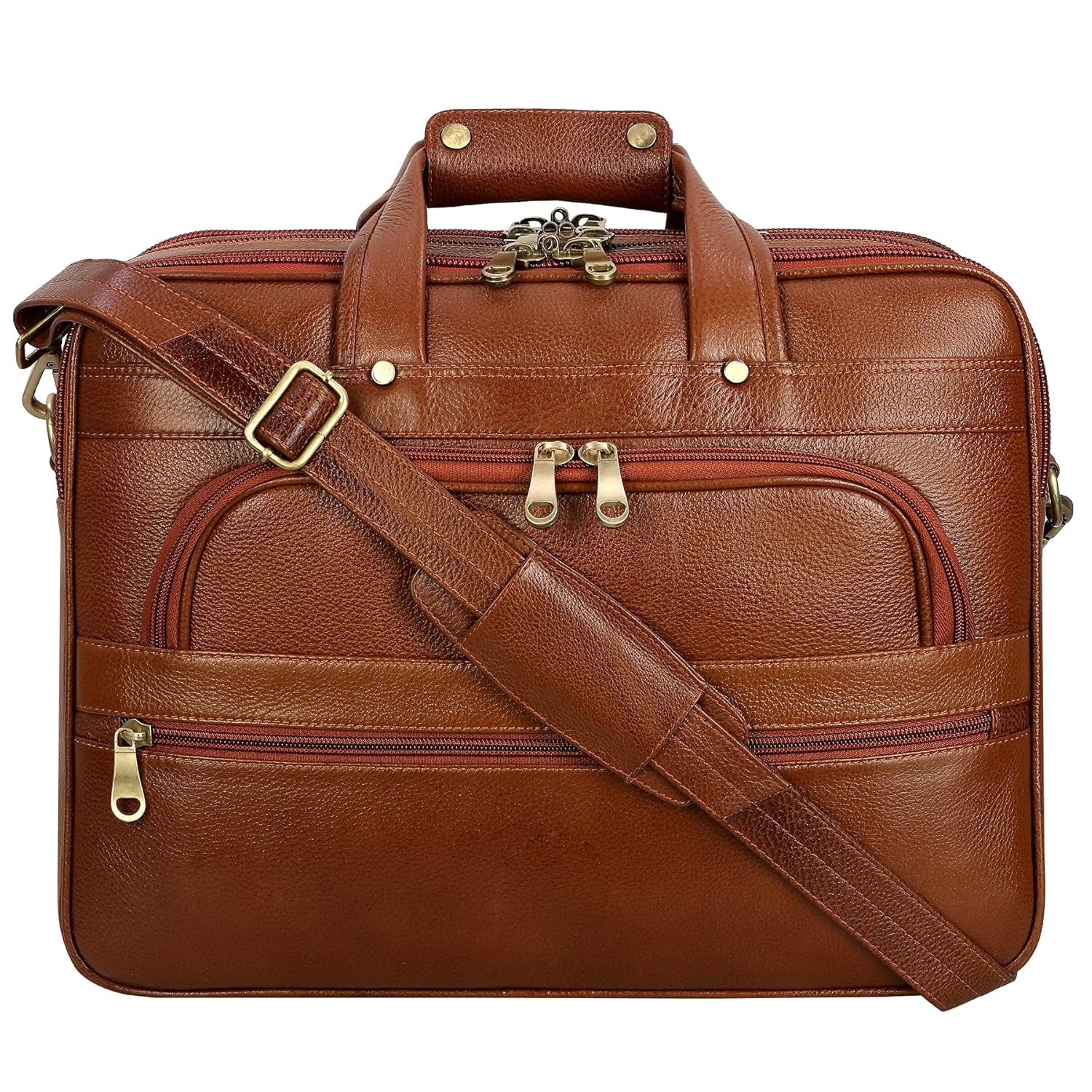 Premium Leather Office & Messenger Bag LB010 - Travel Hide