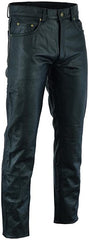 Men’s Slim Fit Genuine Lambskin Leather Pants MP35