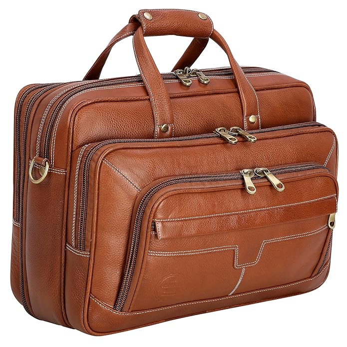 Premium Leather Office & Messenger Bag LB012