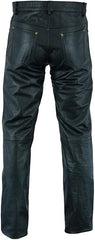 Men’s Slim Fit Genuine Lambskin Leather Pants MP35