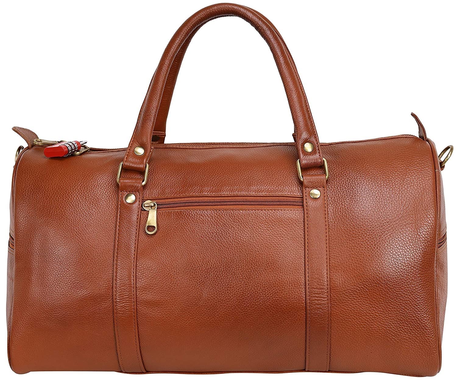 Full Grain Genuine Leather Classic Duffle Bag DB01