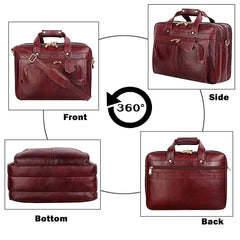 Premium Leather Office & Messenger Bag LB002 - Travel Hide