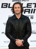 Aaron Taylor-Johnson Inspired Classic Leather Jacket