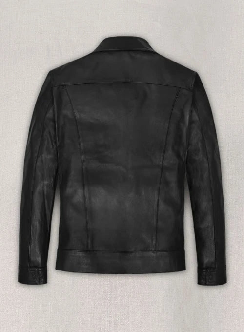 Aaron Taylor-Johnson Inspired Classic Leather Jacket