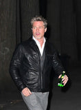 Brad Pitt Classic Leather Jacket