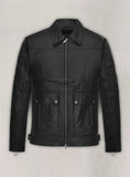 Jungkook Airport Style Leather Jacket