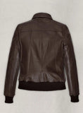 Kendall Jenner L.A. Style Brown Leather Jacket