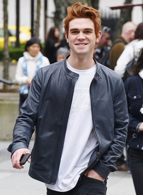 KJ Apa Inspired Leather Jacket