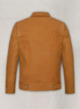 Lucas Bravo Tan Leather Jacket