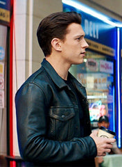 Tom Holland Uncharted Leather Jacket